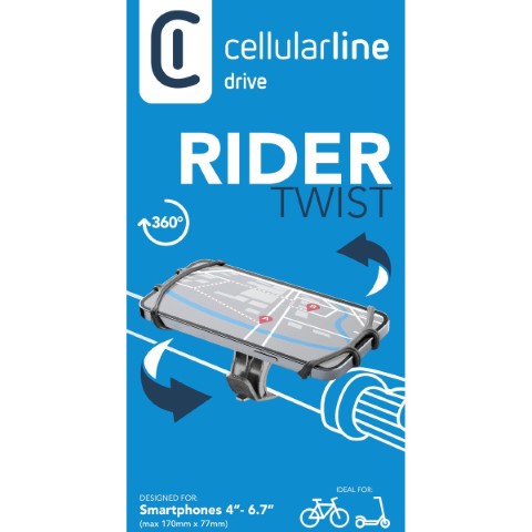 Rider - Universal, Porta telefono, Ricarica e Utilità