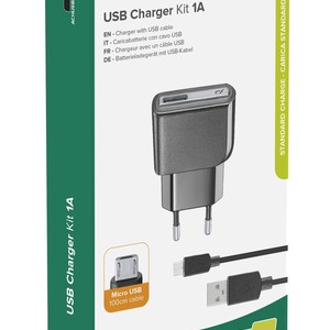 USB Charger Kit 1A - Micro USB - Huawei, Xiaomi, Wiko, Asus and other smartphone - Image 3