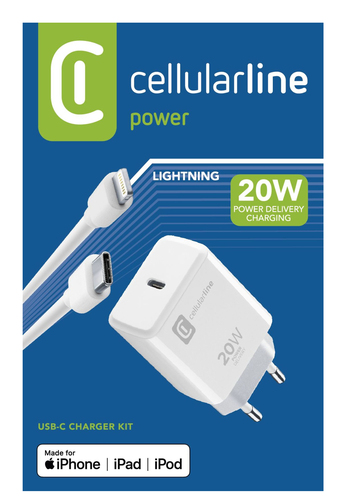 Usb-C - Kit Chargeur Pomme C2L 20W – Image 2
