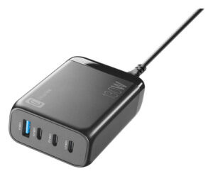 MULTIPOWER DESK GAN 130W Cellularline_ACHUSBGAN4PD130WKK_INT_4