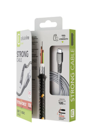 Câbles Usb Kevlar Type C Noir