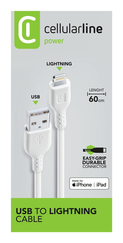 Câbles Données 0,6M Mfi Blanc – Image 4