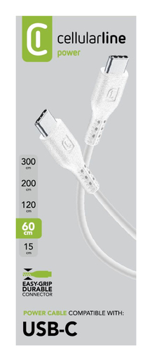 Câbles Usb-C À Usb-C 60Cm Blanc – Image 4