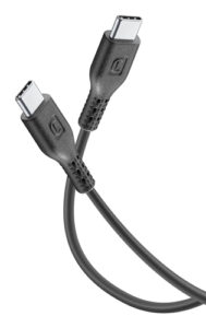 Power Cable 120cm - USB-C to USB-C Cellularline_USBDATACUSBC-CK_INT_1