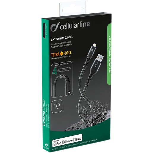Tetra Force Cable 120cm - Lightning – Bild 7
