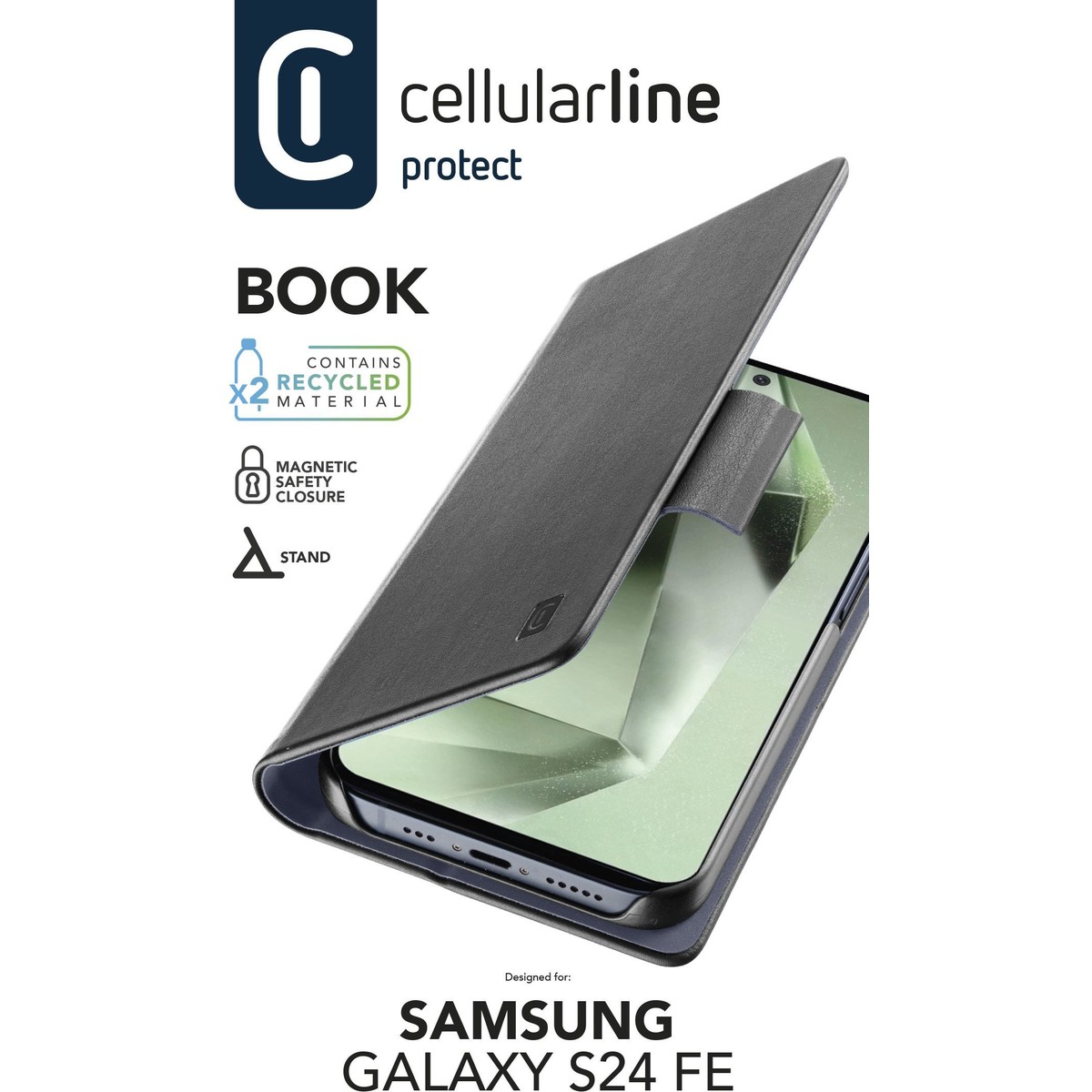 Etui Livre 3 - Galaxy S24 Fe Noir – Image 2