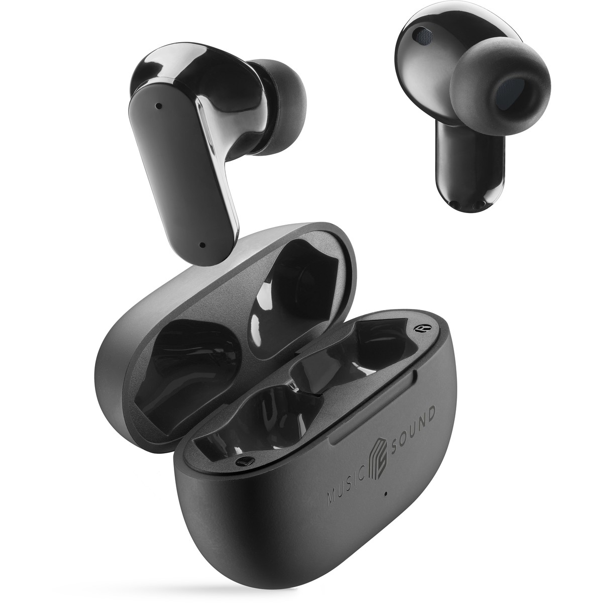 Ecouteurs Bluetooth® Tws Shield Ms Noir