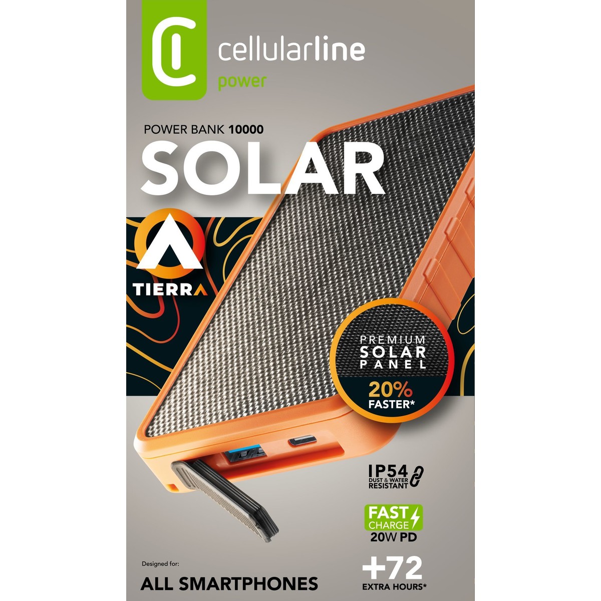 Chargeurs Solaires Portables - Orange – Image 2