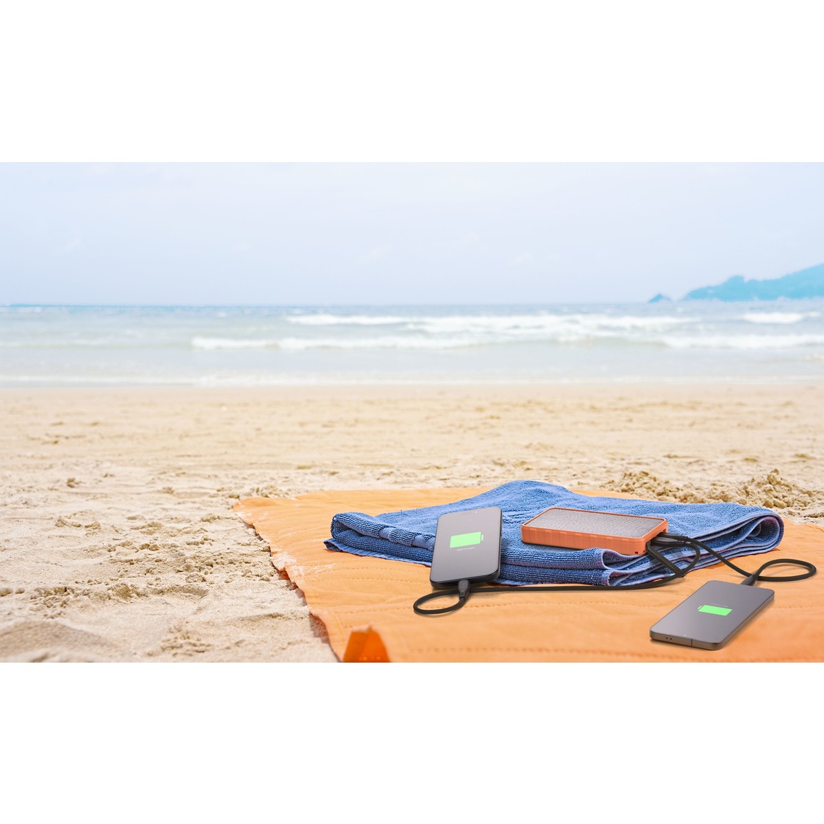 Chargeurs Solaires Portables - Orange – Image 5