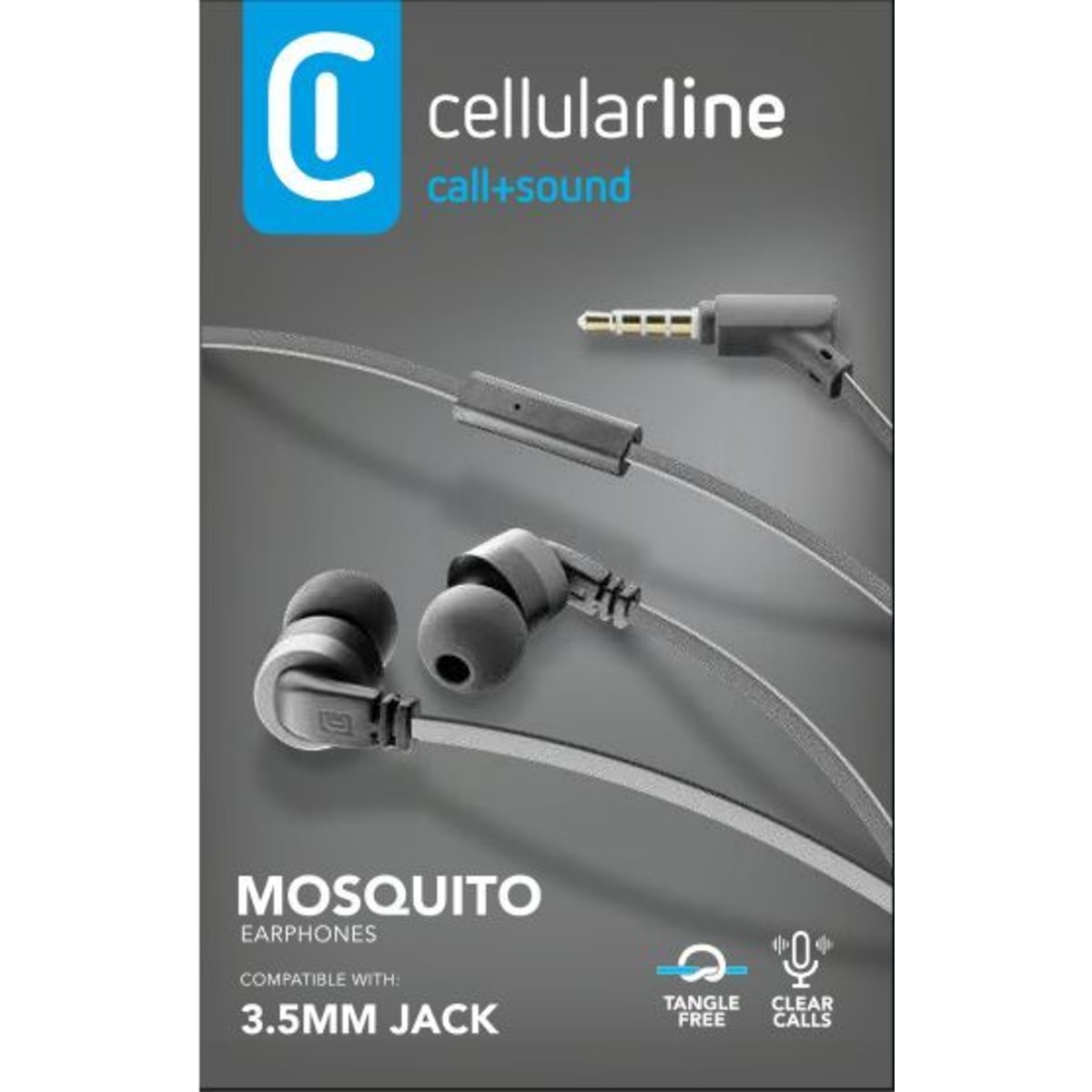 Auriculaire Stéréo Pour Smartphone Noir – Image 2