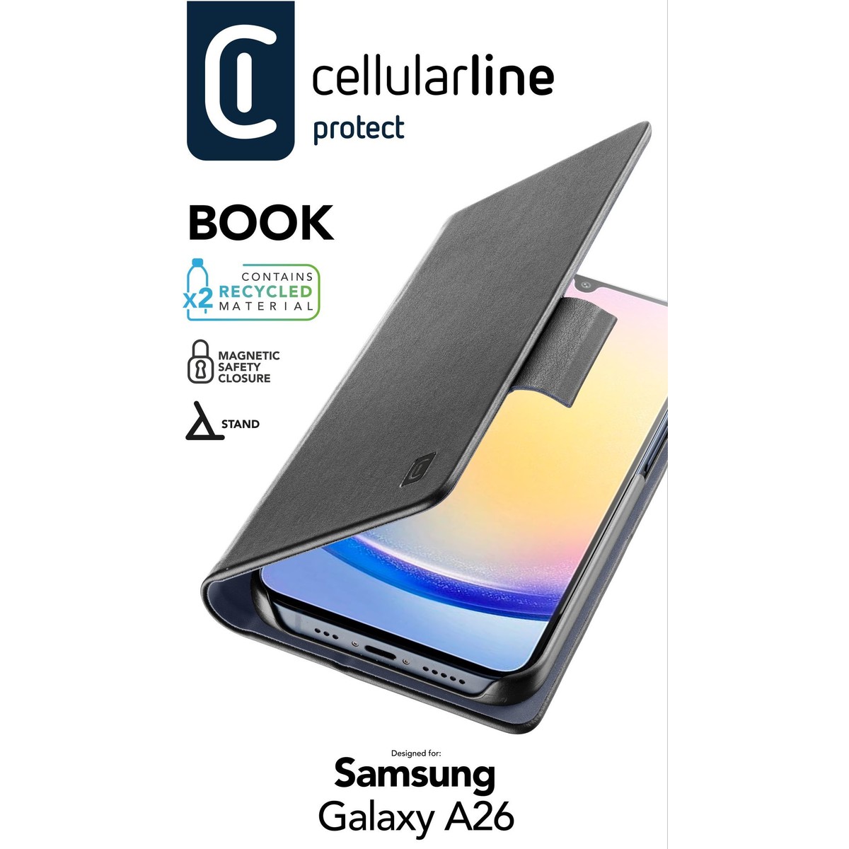 Etui Livre - Galaxy A26 Noir – Image 2