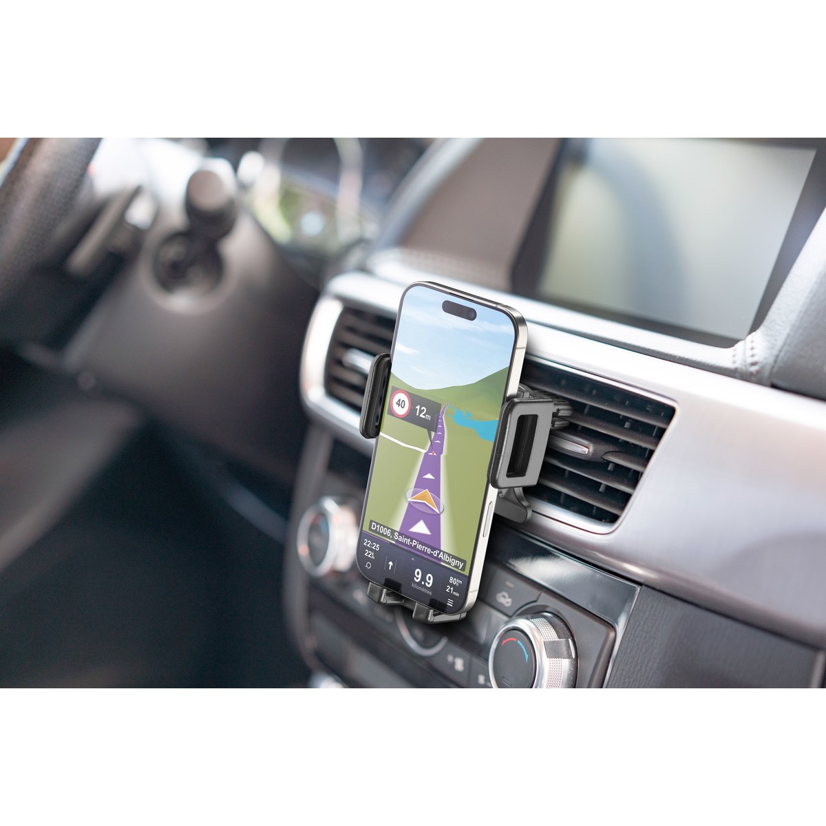 Supporte Auto Universel Noir – Image 5