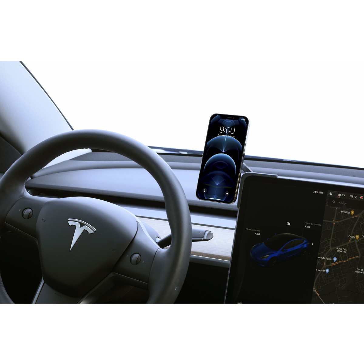Magsafe : Supports Voiture Tesla - Noir – Image 5