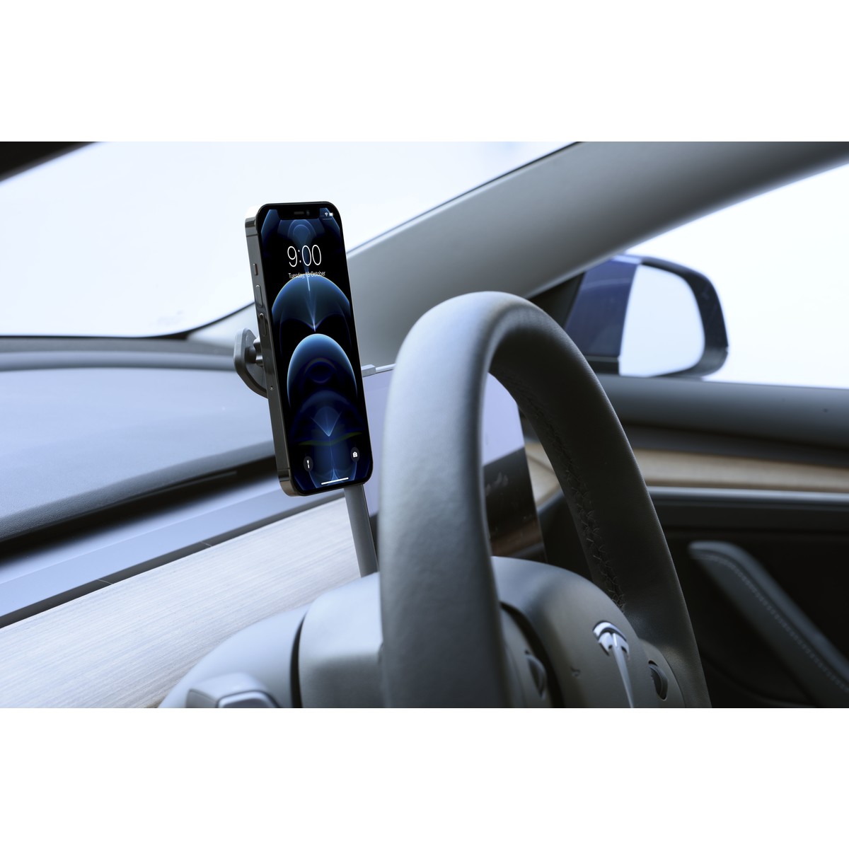 Magsafe : Supports Voiture Tesla - Noir – Image 7