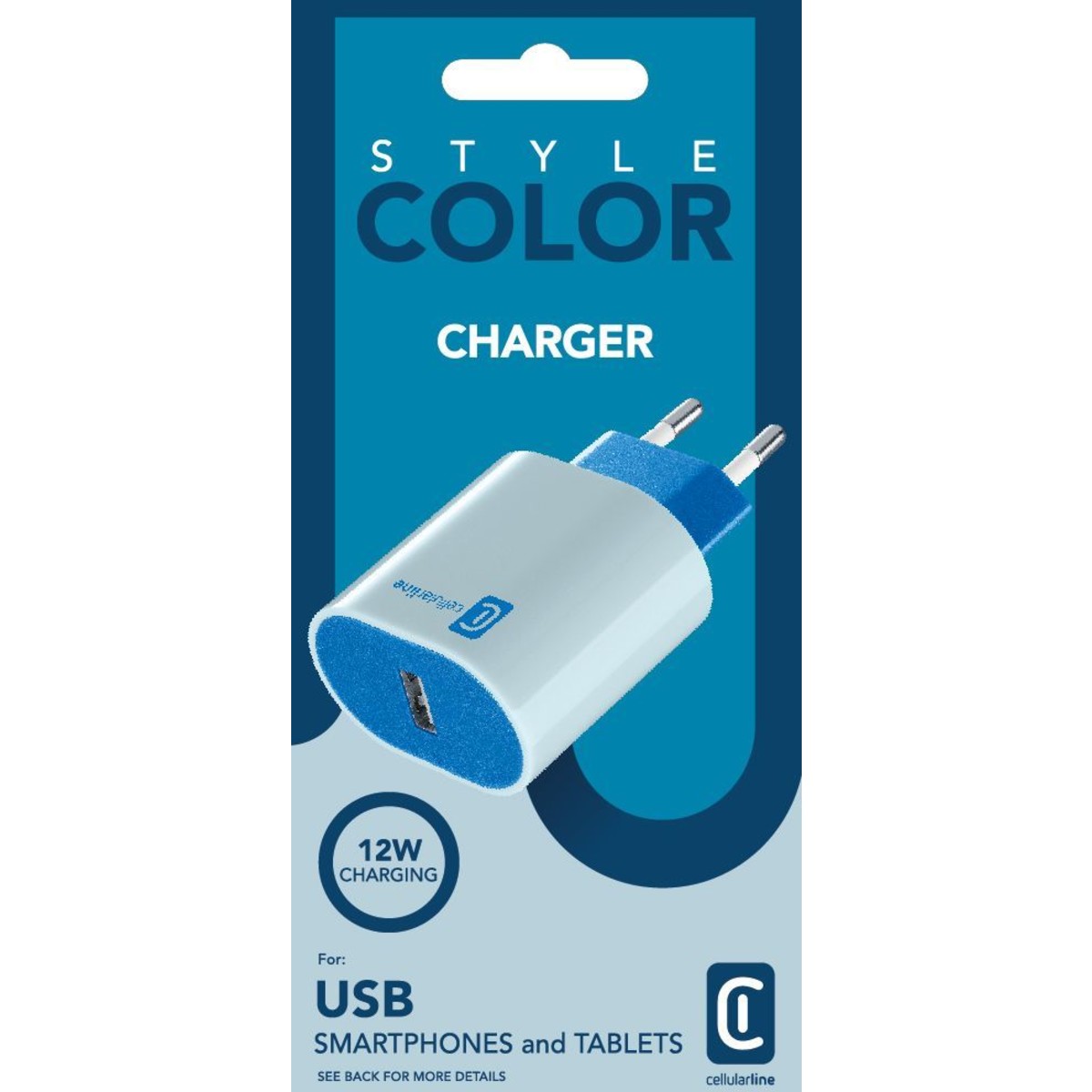 Usb - Chargeurs 12W Bleu – Image 2