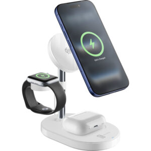 Wireless Charger Qi2 25W 3In1 White