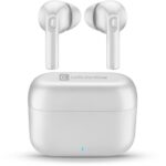 Wavy In-Ear Écouteurs True Wireless avec boîtier de charge, design élégant et distinctif, commandes tactiles et jusqu’à 16 heures d’autonomie totale.