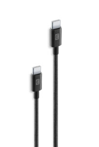 Câble Tressé 250 cm - USB-C à USB-C Cellularline_USBDATABRCTOC25K_INT_1