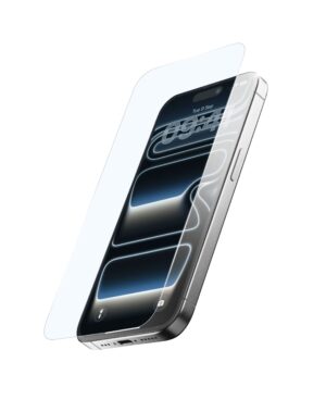 Antireflex Xtreme Glass - iPhone 17 Pro Max Verre trempé 4 fois plus résistant avec technologie Ion Exchange et filtre antireflet intégré. Protège l’écran contre les chocs et les rayures en garantissant une visibilité optimale même en plein soleil. Application rapide et sans bulles.