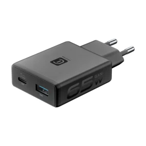 65W wall charger Dual A+C