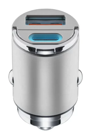 Multiport Car charger MICRON,gris