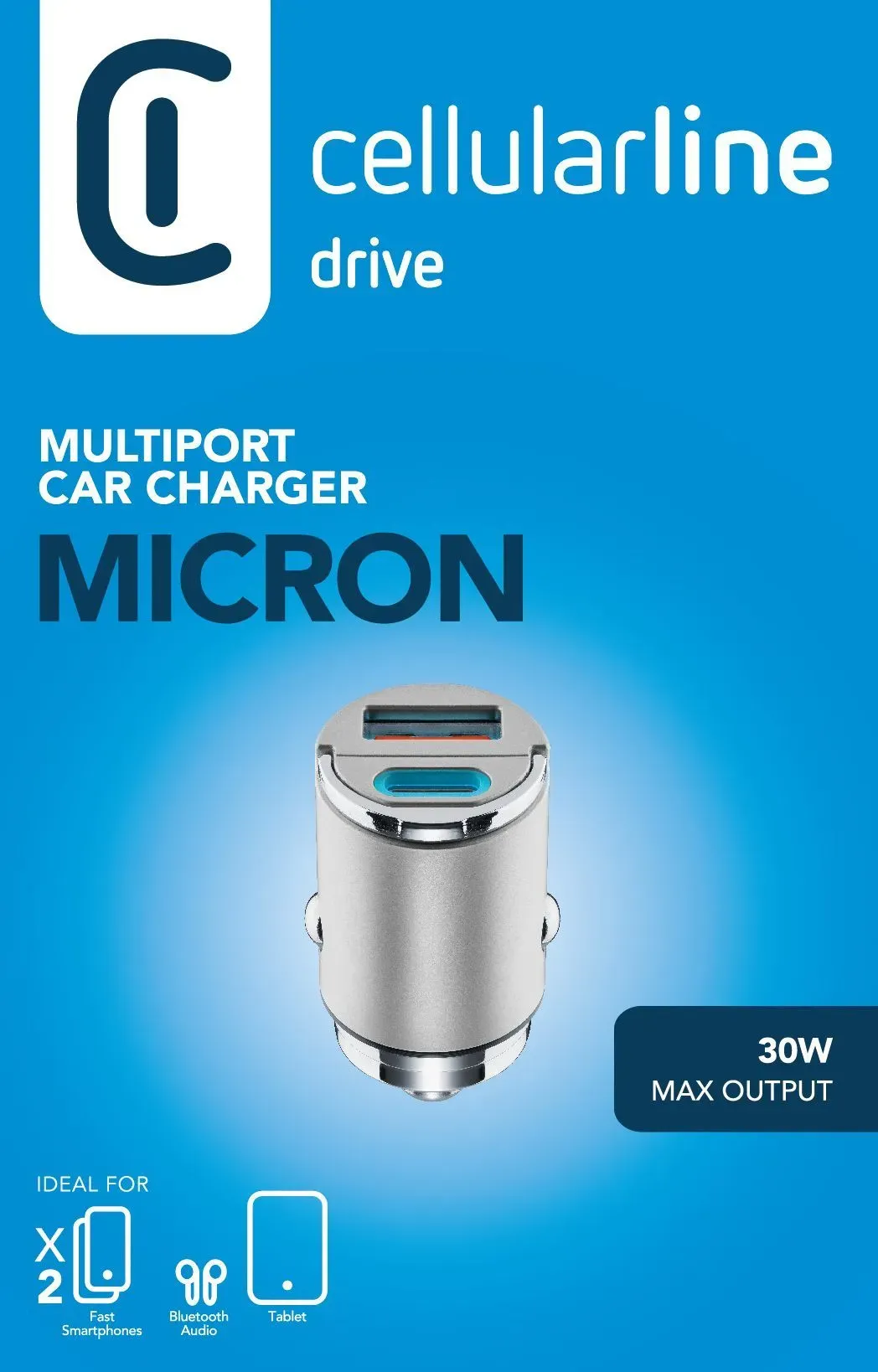 Multiport Car charger MICRON,gris - Image 2