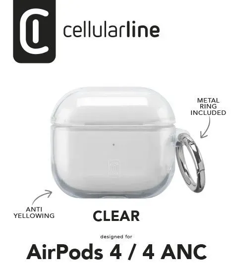 Clear - Airpods 4, tranparent - immagine 5