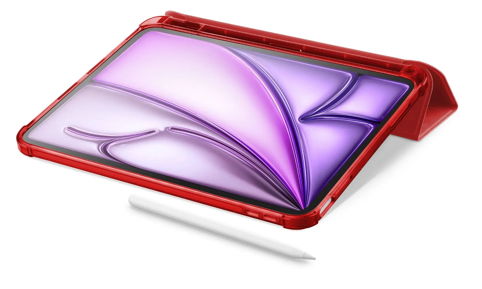 Case iPad Air 11 (2024) rouge" - immagine 7