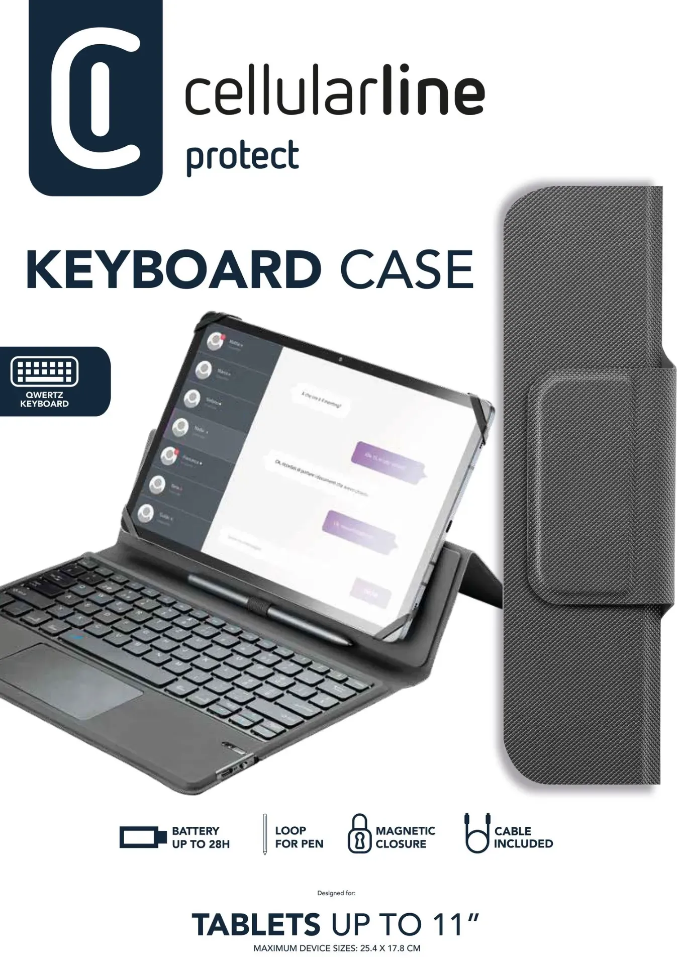 Keyboard Case - Tablet (up to 11'') - immagine 2