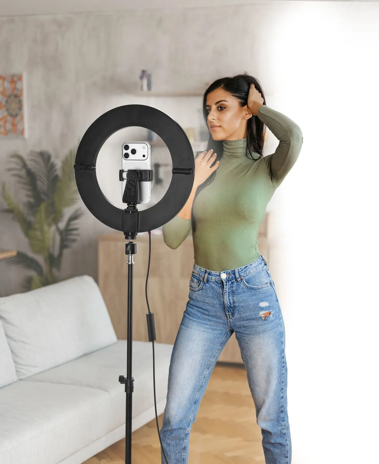 Selfie Ring - Light Stand - immagine 3