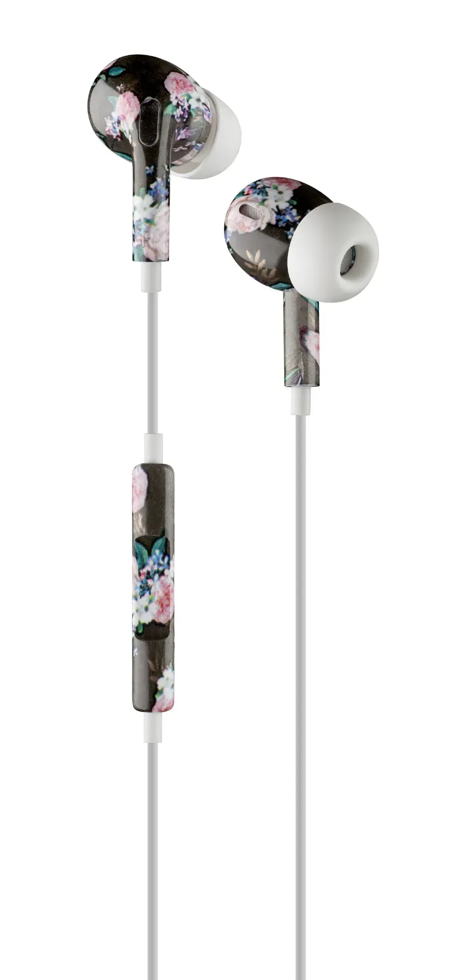 Écouteurs - In-ear + mic, flowers - Image 3