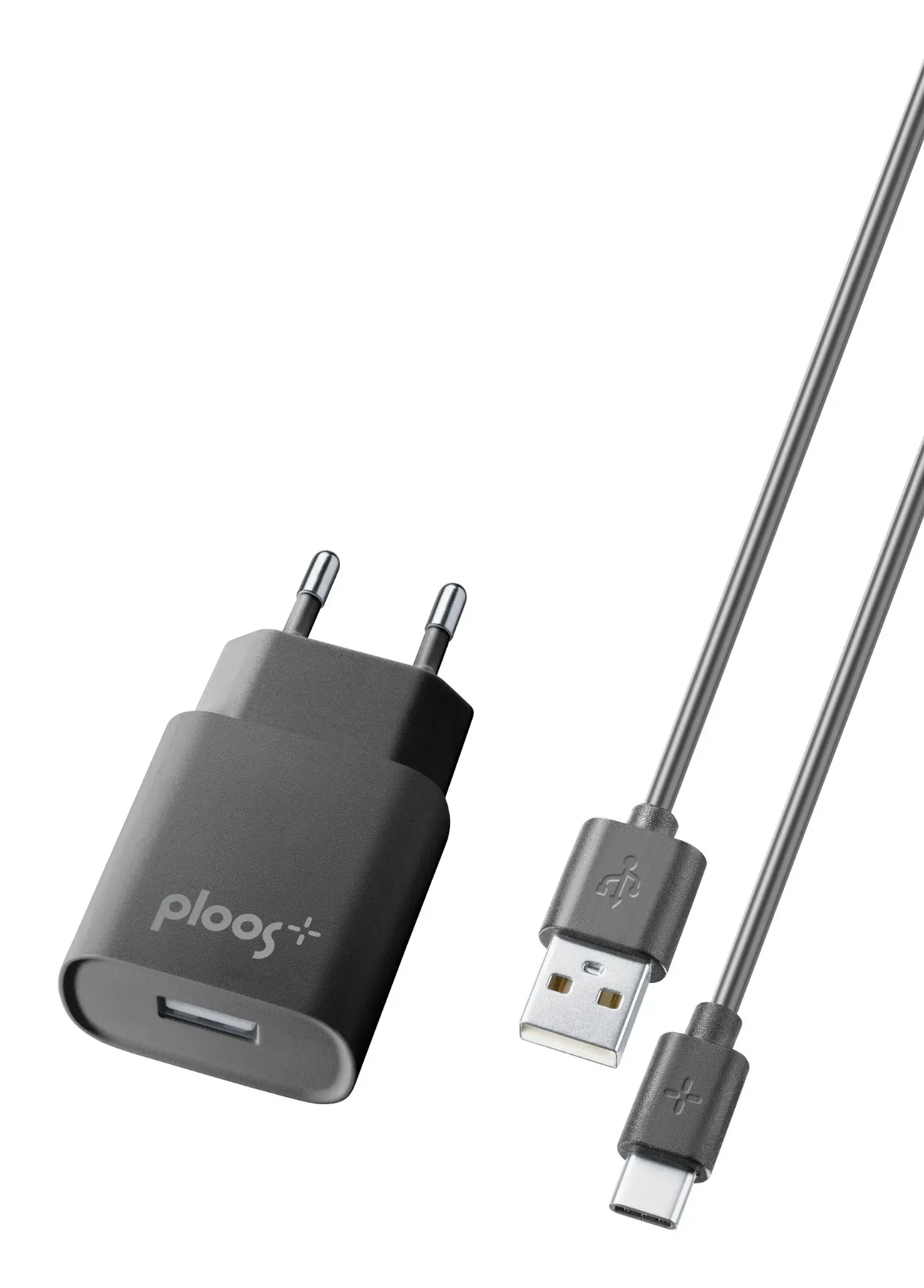 Charger Kit 2A USB Type-C nero