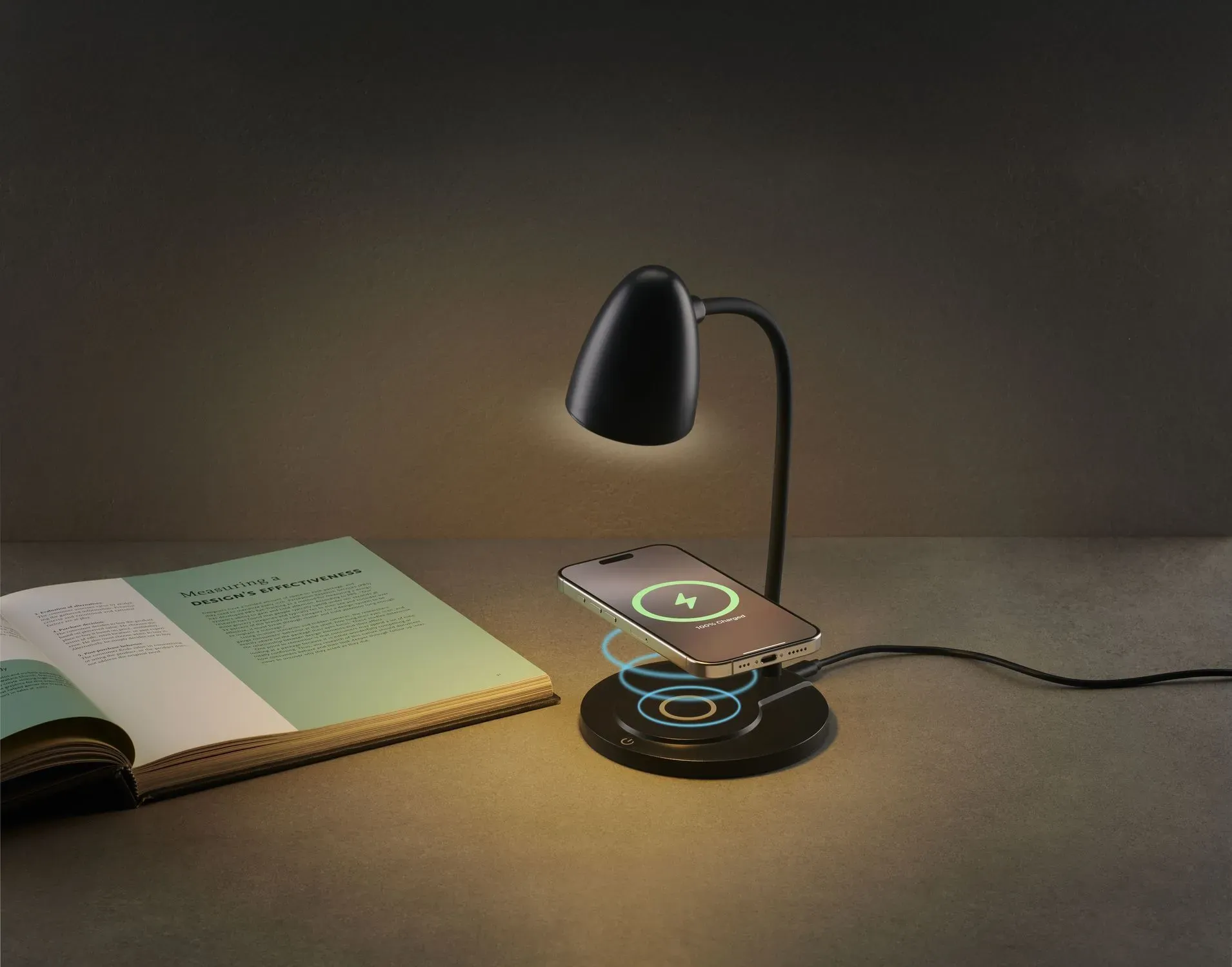 Lampe LED avec base sans fil – Image 2