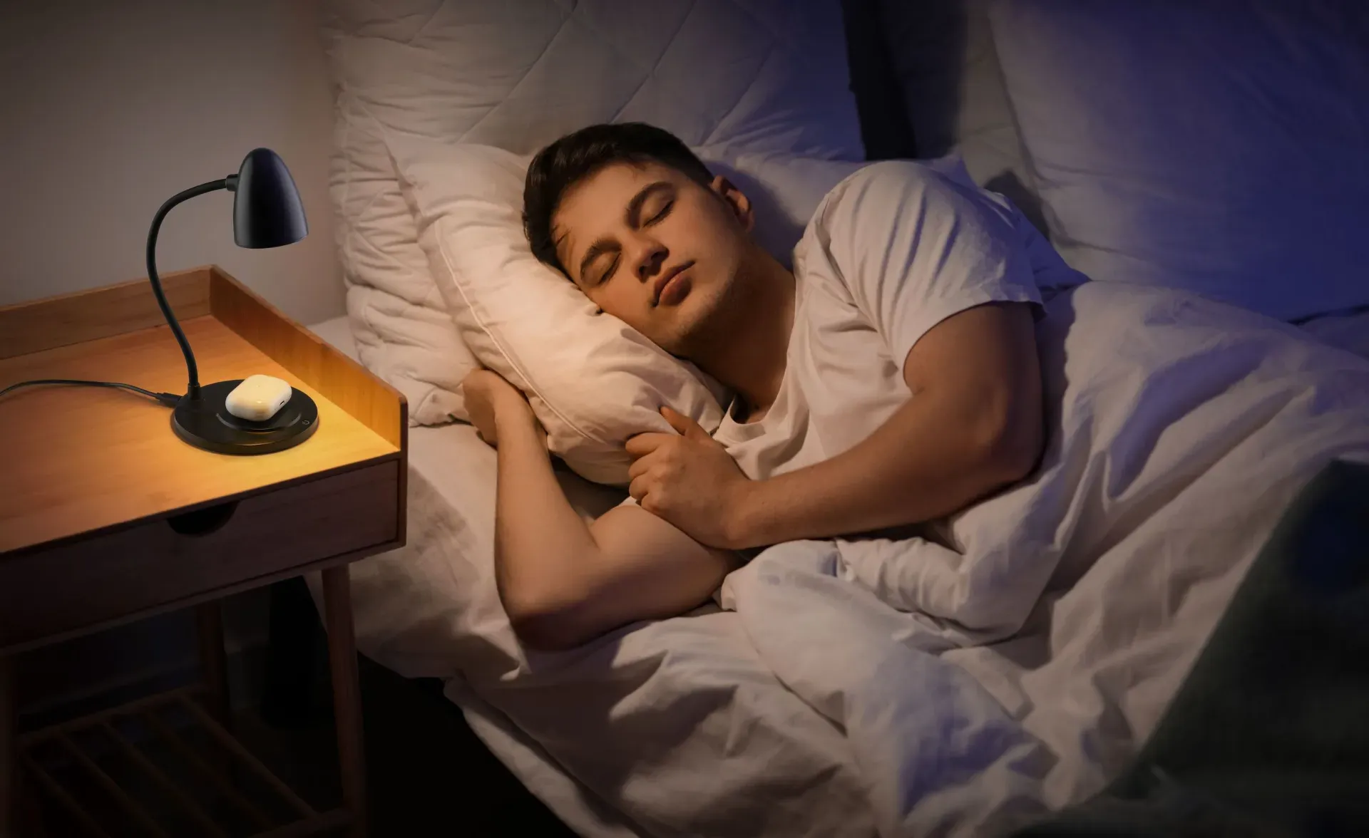 Lampe LED avec base sans fil – Image 3