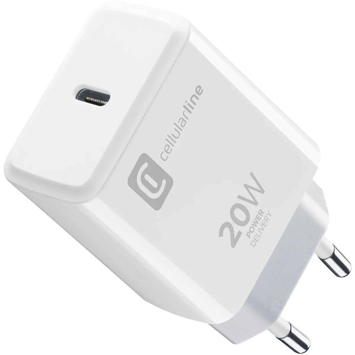 USB-C Charger 20W - iPhone 8 or later 20W USB-C mains charger for charging the iPhone 8 and later models at maximum speed