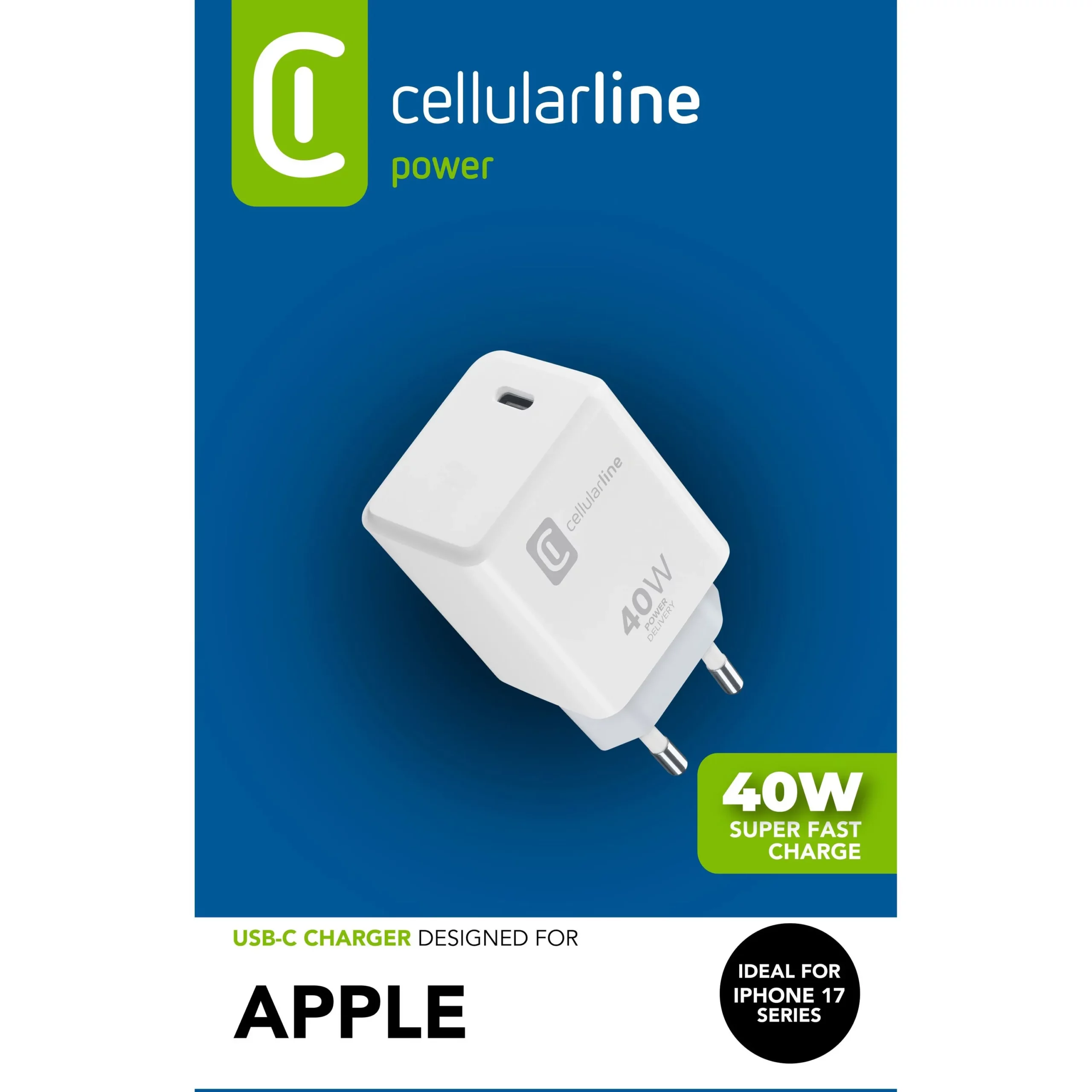 Caricatore da parete Apple Usb-C 40W Bianco - immagine 2