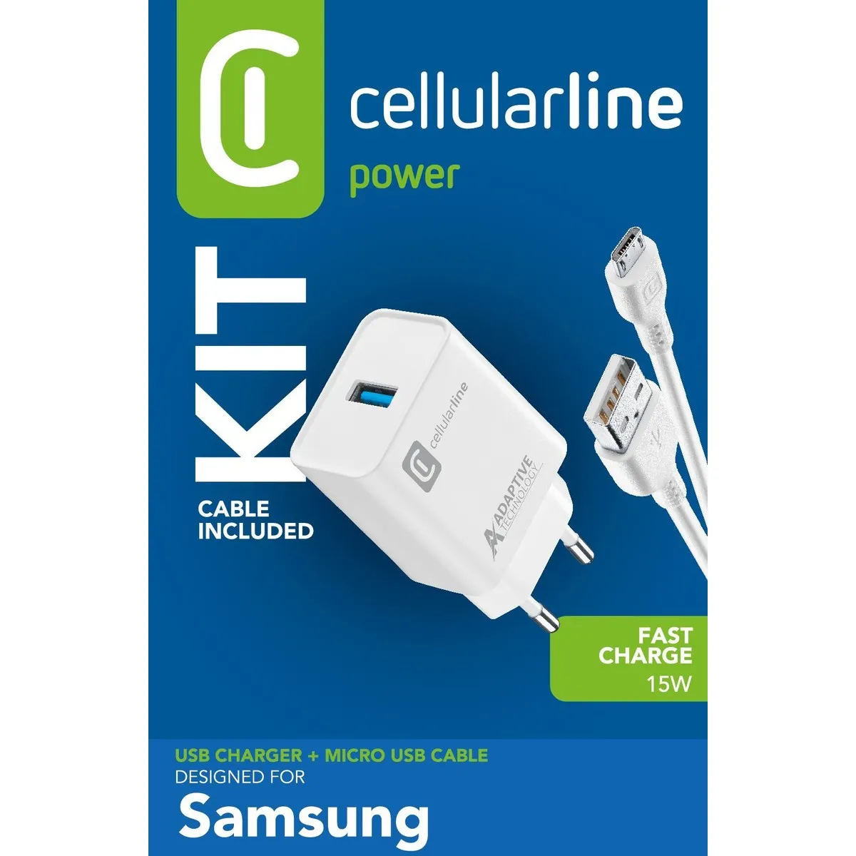 Adaptive Fast Charger Kit 15W - Micro USB - Samsung – Image 5