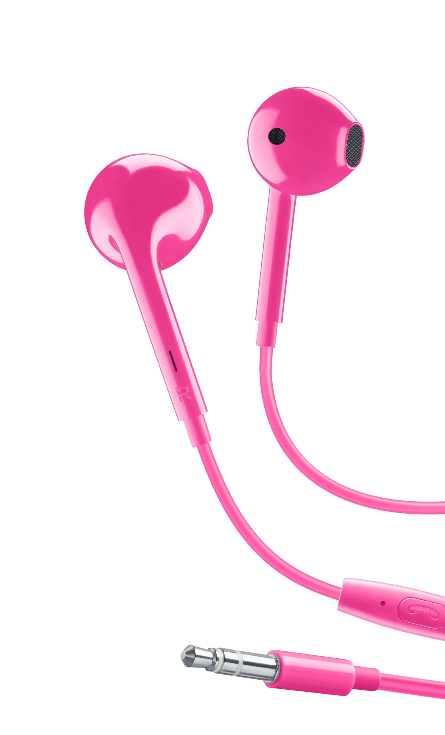Écouteurs - Egg-capsule + mic, rose