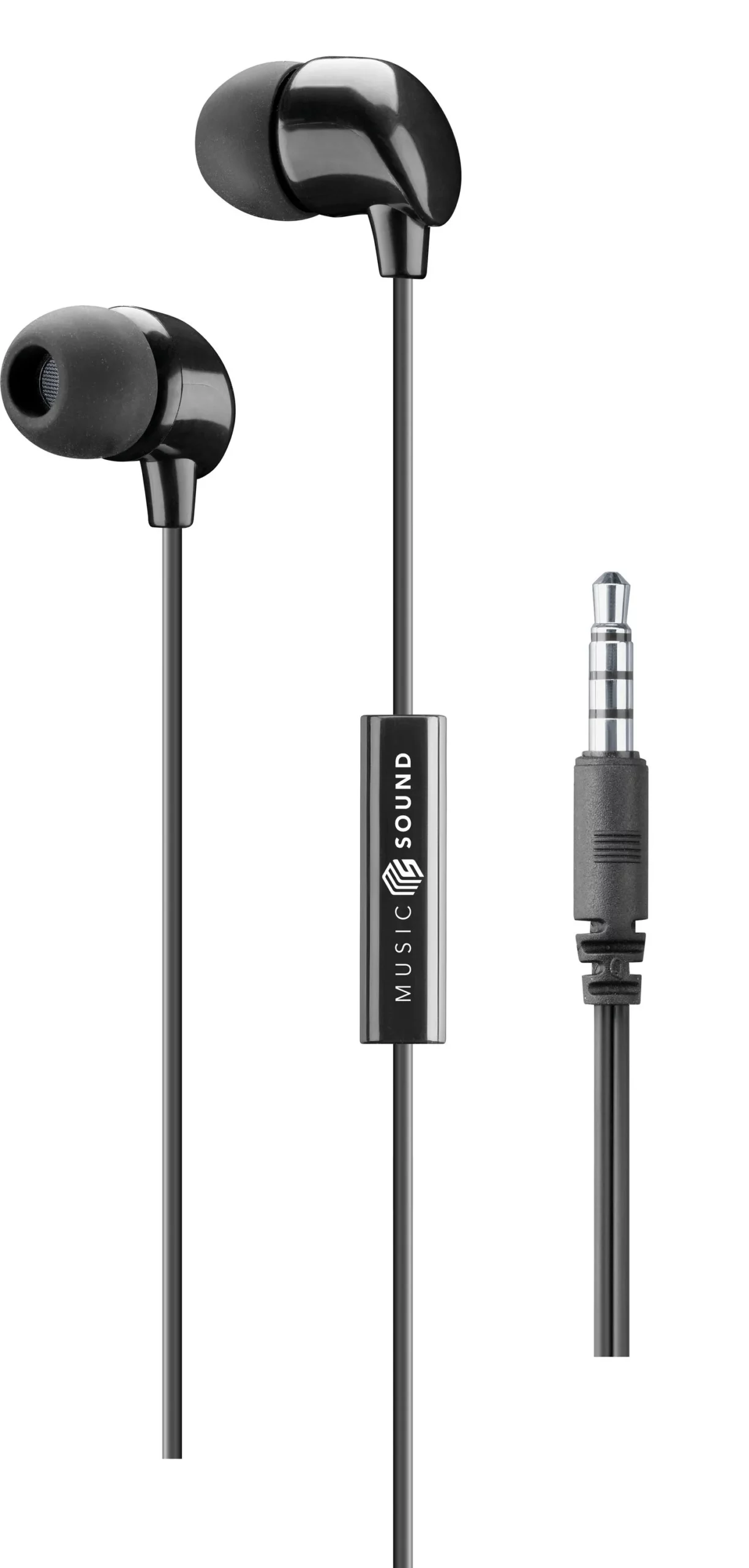 Color In-Ear Jack 3.5 In-ear earphones: they are ergonomic and offer passive noise isolation, guaranteeing powerful bass and immersive audio quality