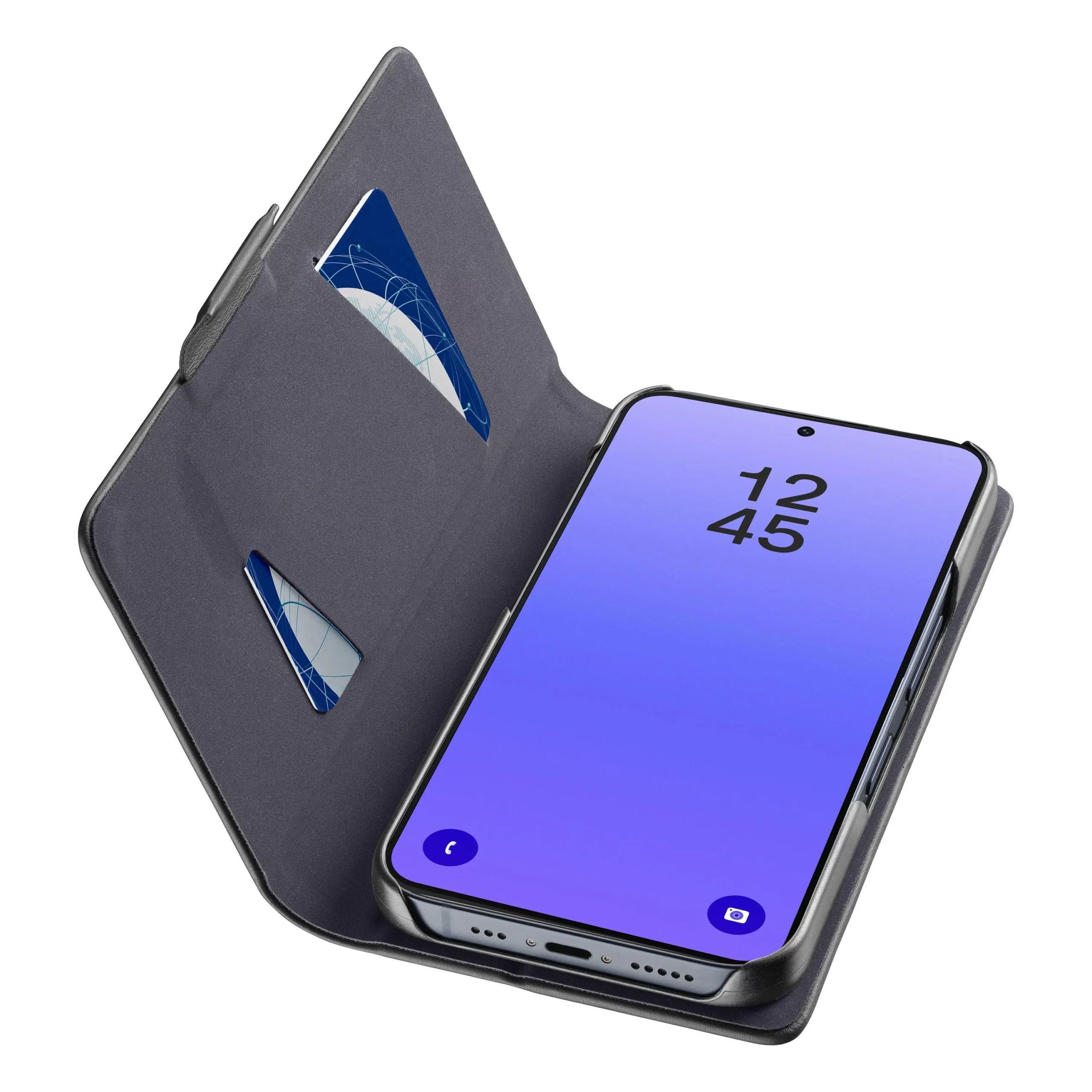 BOOK 3 – Galaxy A37 Book-style case with magnetic closure, card pocket and easy card removal. Protects your phone without blocking access to buttons and ports. - Image 4