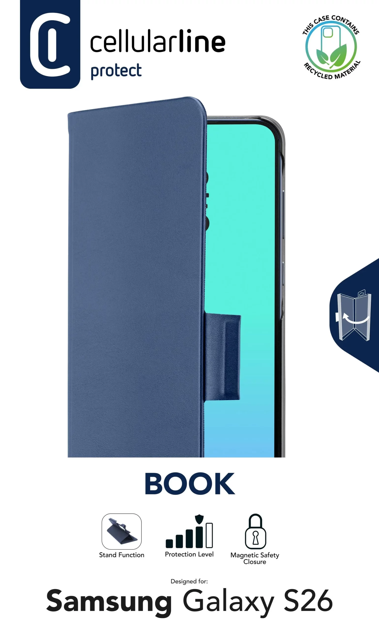 Book - Galaxy S26 Essential protection with magnetic safety fastening - Image 3
