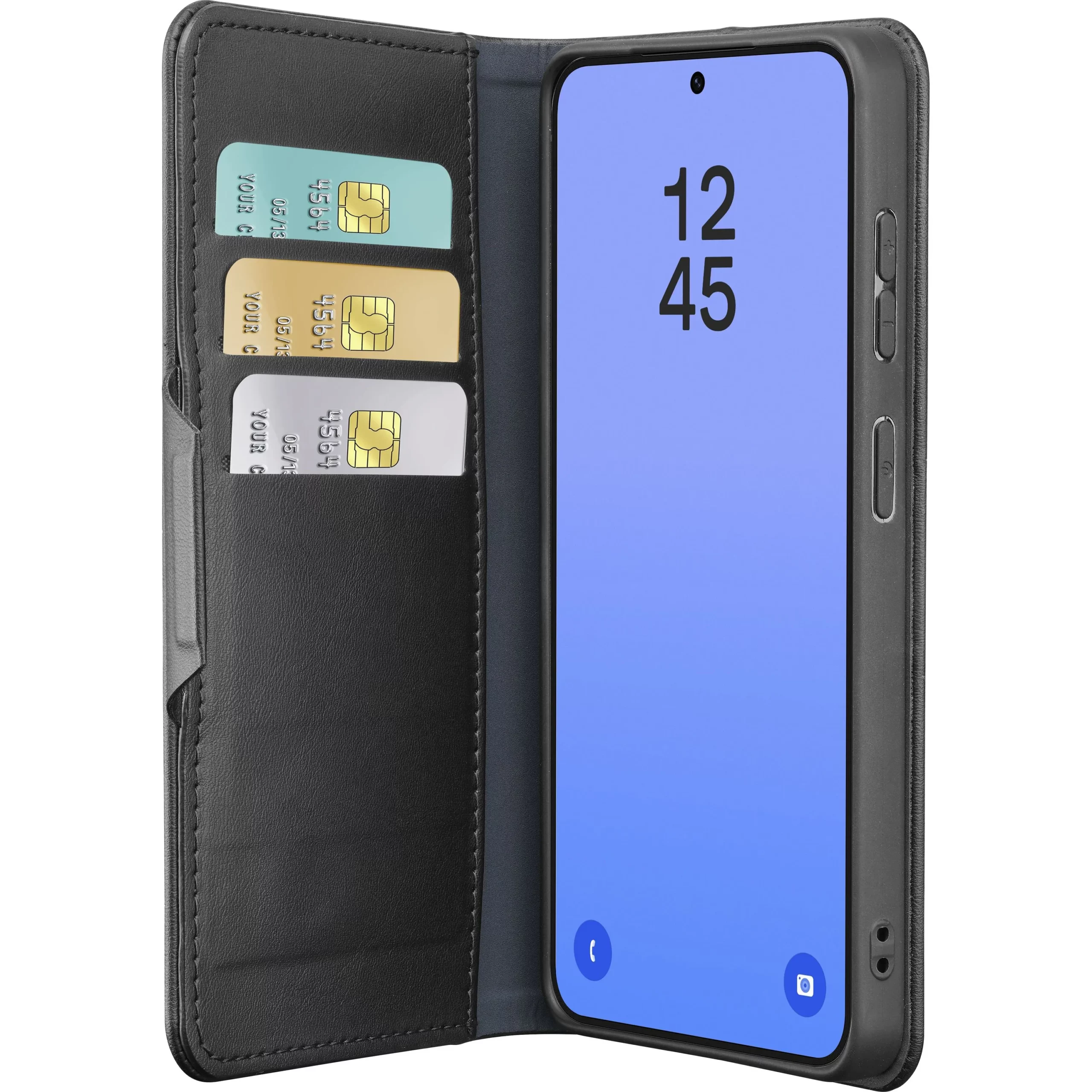 Book Agenda - Galaxy S26 Ultra Book-style case with faux leather finish, magnetic closure, RFID protection and stand function.