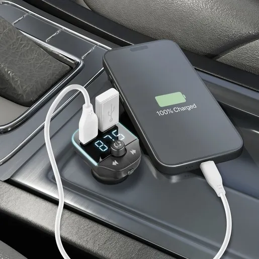 Car FM Transmitter Bluetooth® FM transmitter for car radios - Image 4