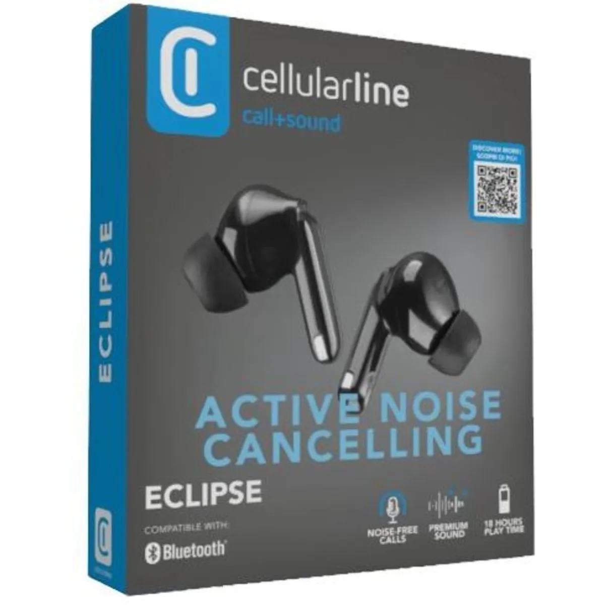 ECLIPSE Wireless earphones with charging case and ANC and ENC technology - Image 6