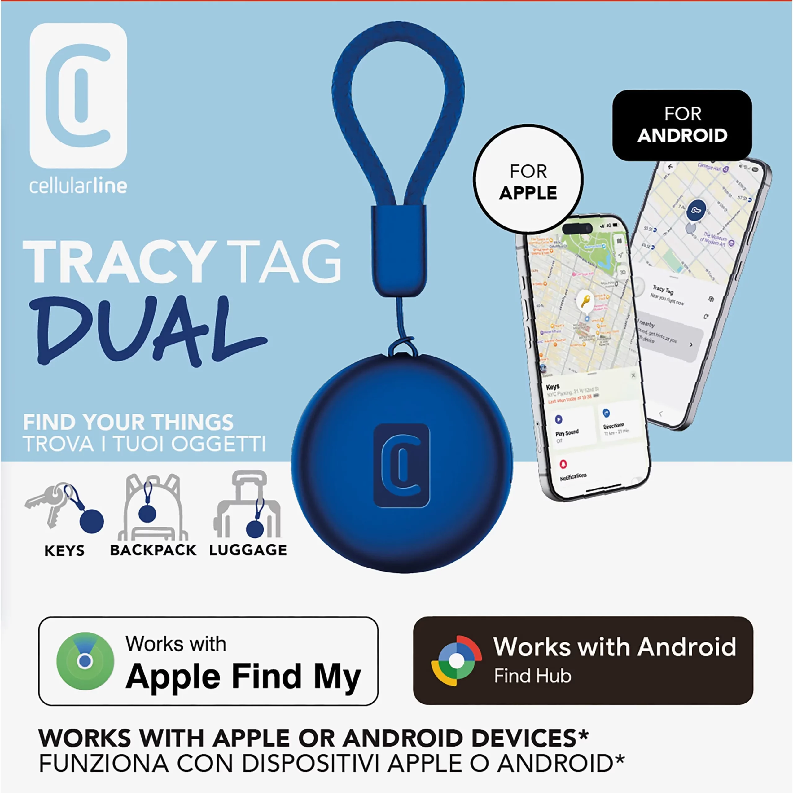 Tracy Tag Dual Ios/Android Item Find - immagine 2