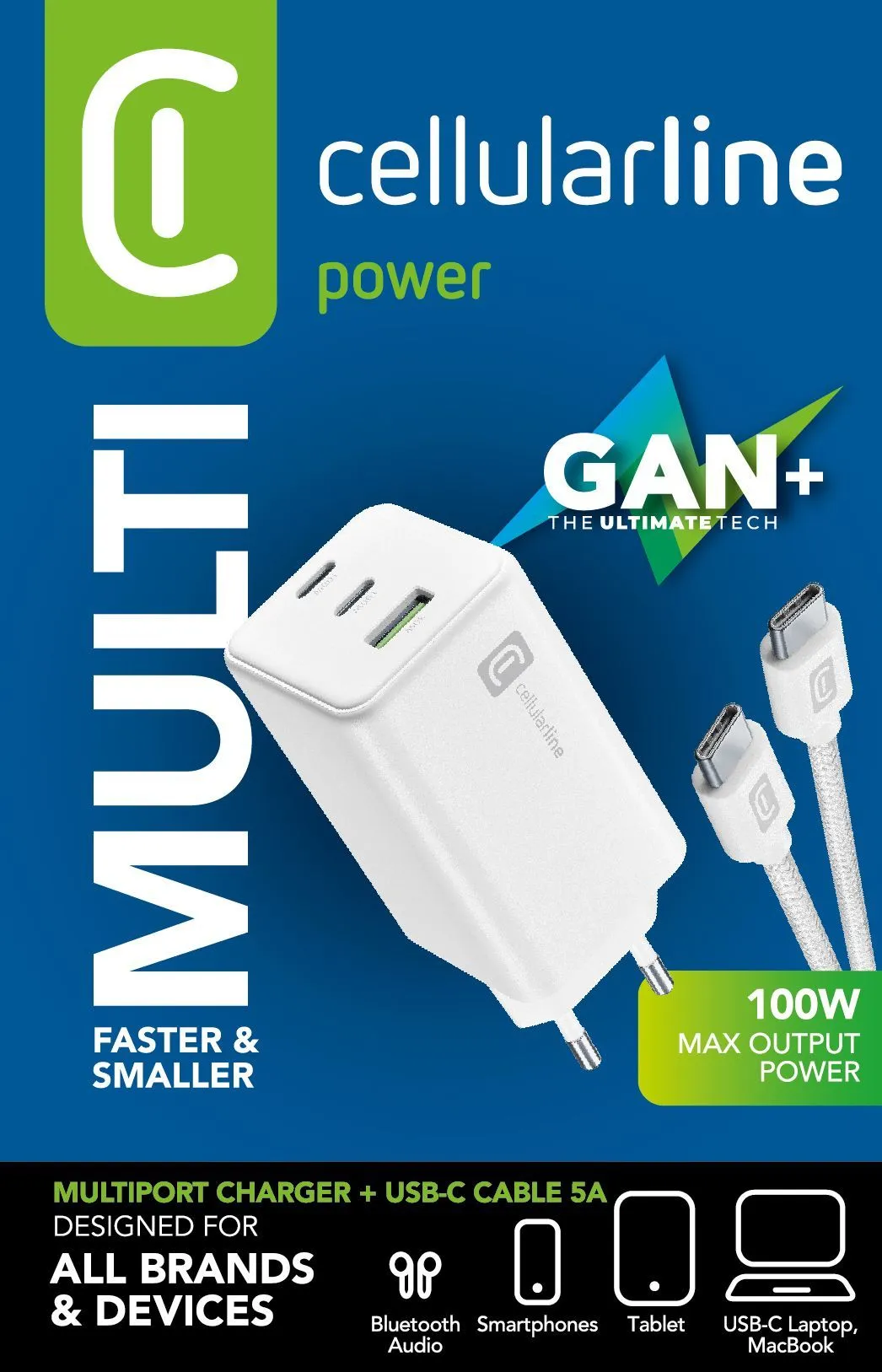 Multipower 100W Kit - Smartphone, tablet e laptop