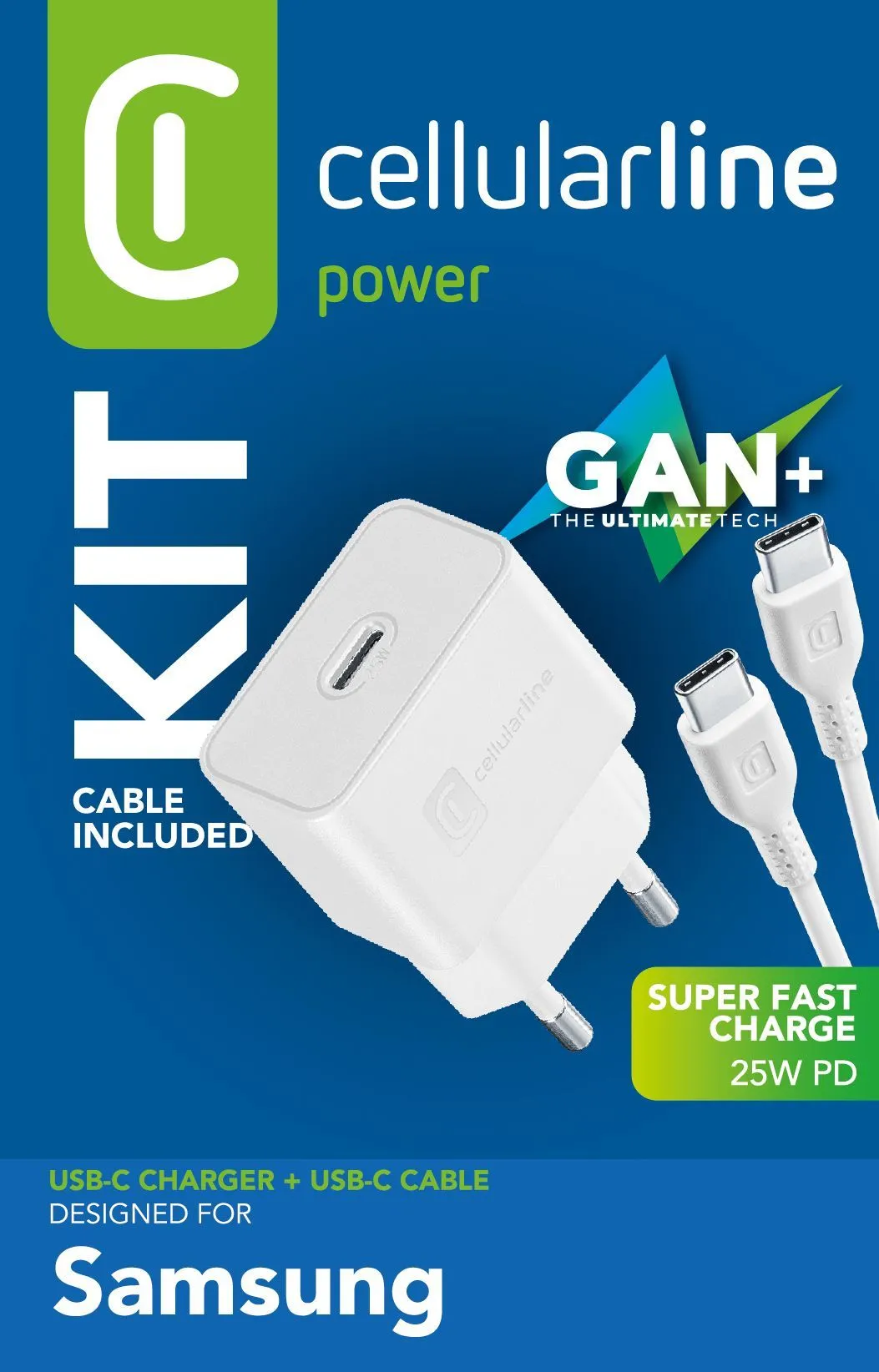 Super Fast Charger Kit 25W - USB-C to USB-C - Samsung – Image 2