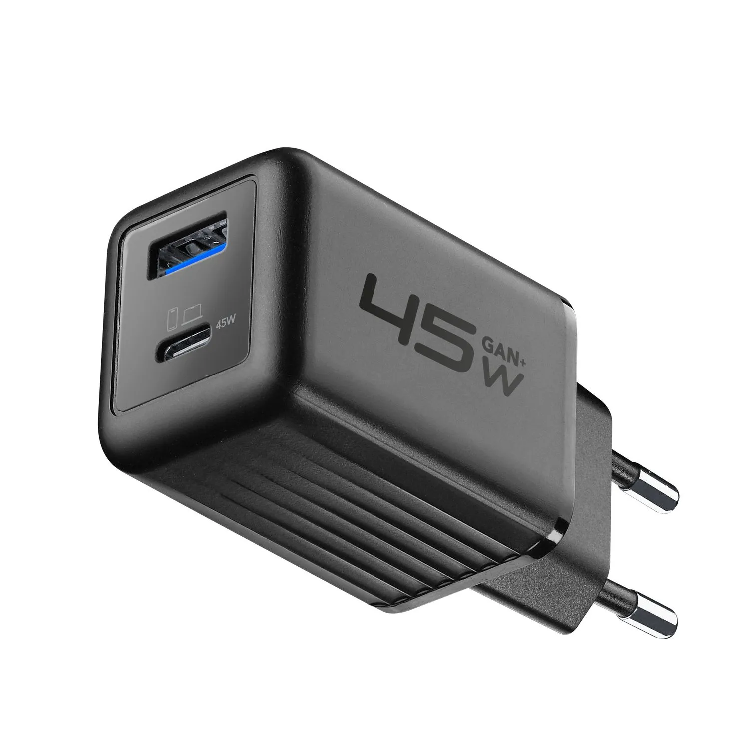 MULTIPOWER MICRO 45W Ultra-compact 45W fast mains charger with 2 ports