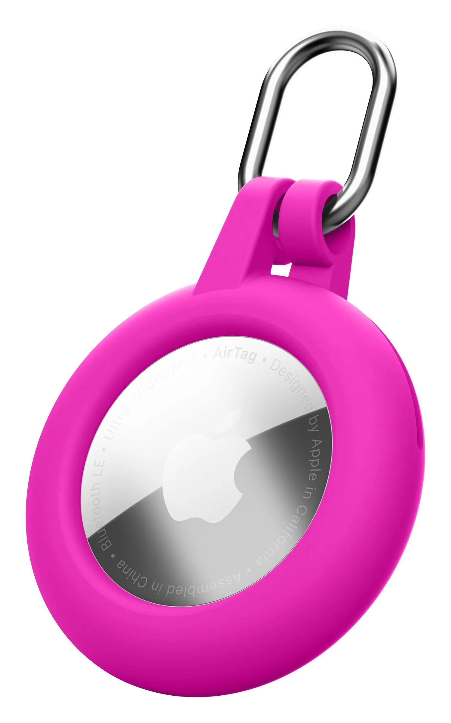 Soft Shell Soft and durable silicone case for AirTag and Tracy Tag. With integrated ring for easy attachment to backpacks, bags and personal items