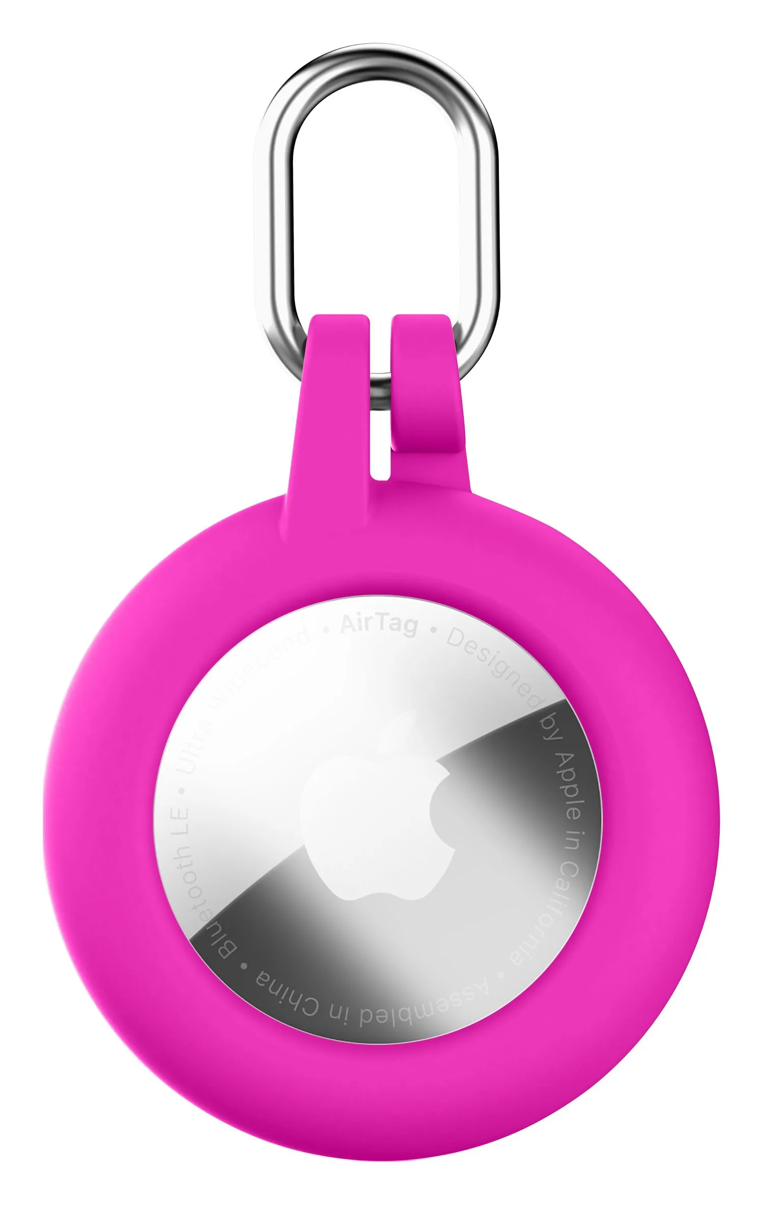 Soft Shell Soft and durable silicone case for AirTag and Tracy Tag. With integrated ring for easy attachment to backpacks, bags and personal items - Image 3